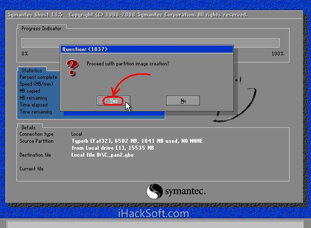 一键ghost备份系统的详细步骤