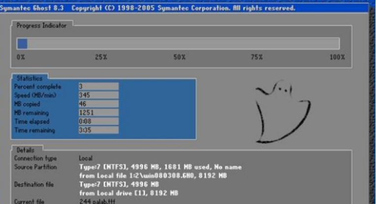 小编教你怎么使用ghost一键还原