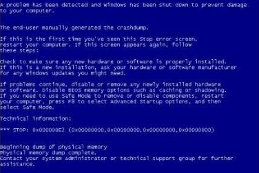 电脑出现蓝屏代码0x0000007e的解决方法