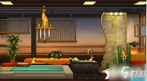 《明日方舟》多索雷斯私人水疗室家具介绍_明日方舟