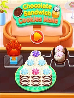 巧克力夹心饼干制作好玩吗 巧克力夹心饼干制作玩法简介_巧克力夹心饼干制作