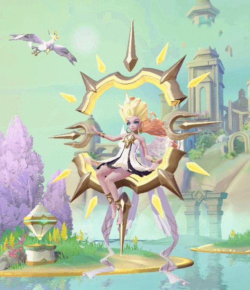 《上古王冠》天上掉下个太阳女神 还有这种好事？_上古王冠