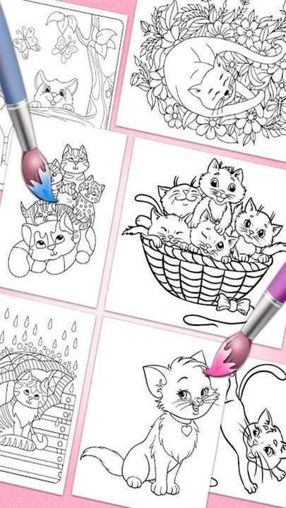 小猫着色好玩吗 小猫着色玩法简介_小猫着色