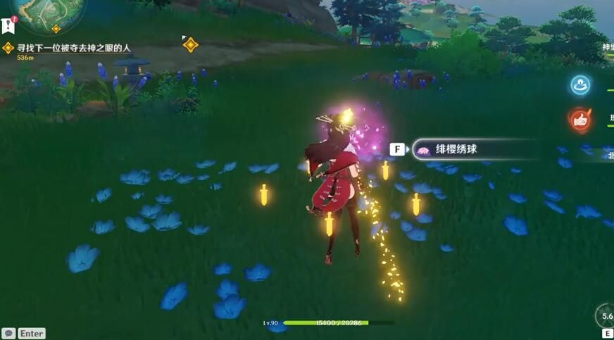 原神 绯樱绣球地图位置分布 原神稻妻地图进入方法