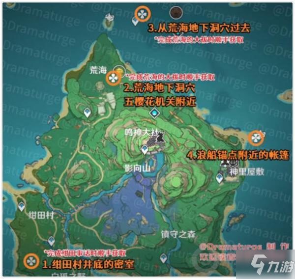 《原神》农民的宝藏石板机关坐标 农民的宝藏石板如何踩_原神