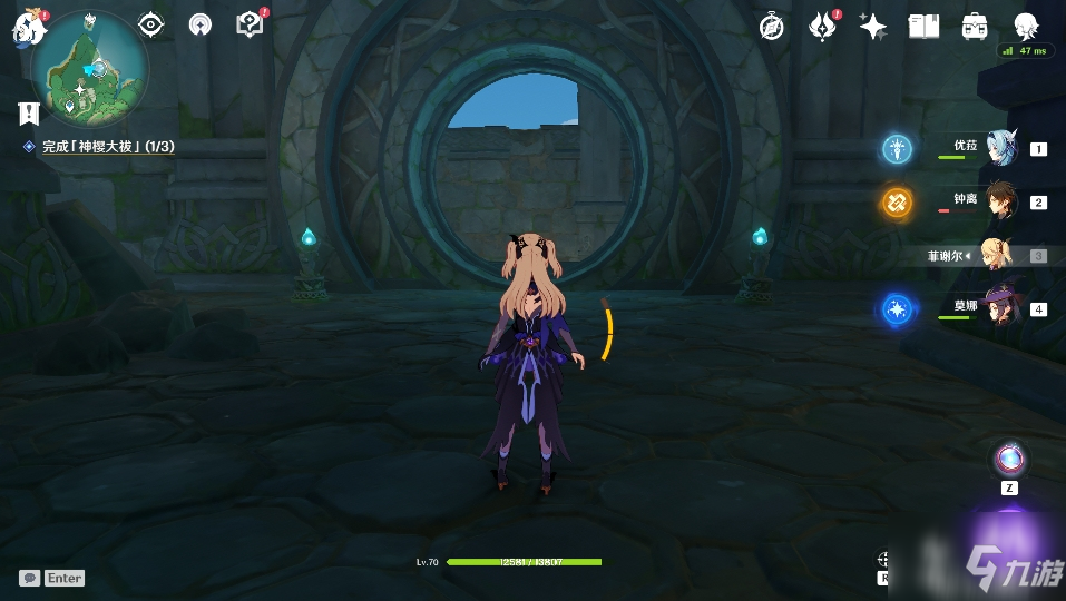 《原神》荒海樱花石块/海底世界解谜流程介绍 荒海解密图文全攻略_原神