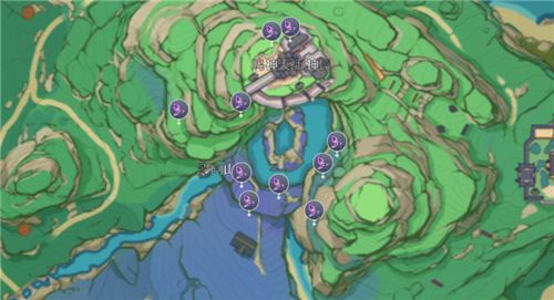 原神鸣草采集位置大全 