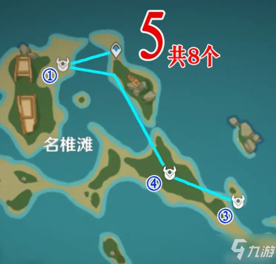 《原神》刀镡获取路径哪个好 野伏众坐标分布_原神