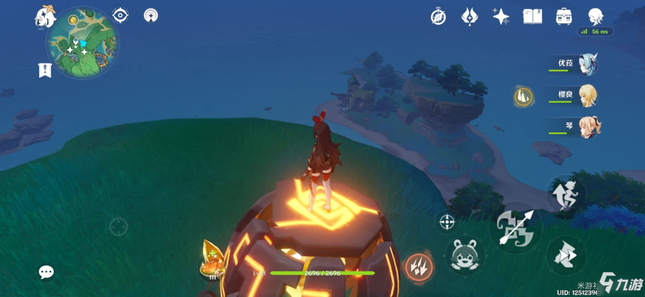 原神名椎滩右边雷神瞳及结界开启方式介绍_原神