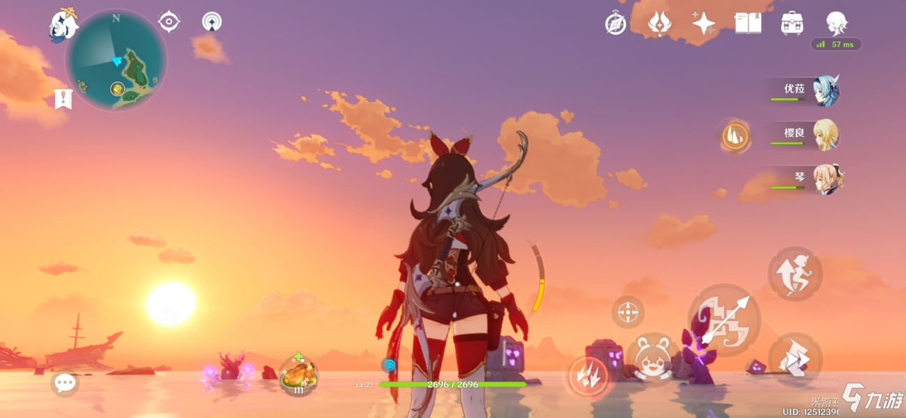 原神名椎滩右边雷神瞳及结界开启方式介绍_原神