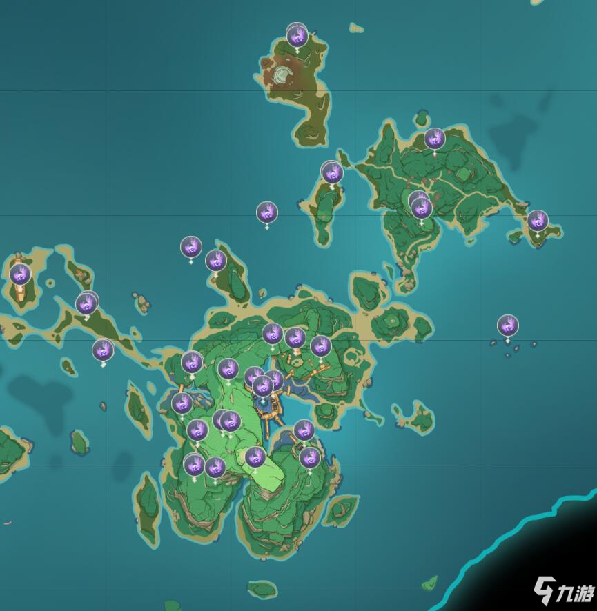 《原神》139个雷神瞳点位介绍 稻妻雷神瞳位置汇总_原神