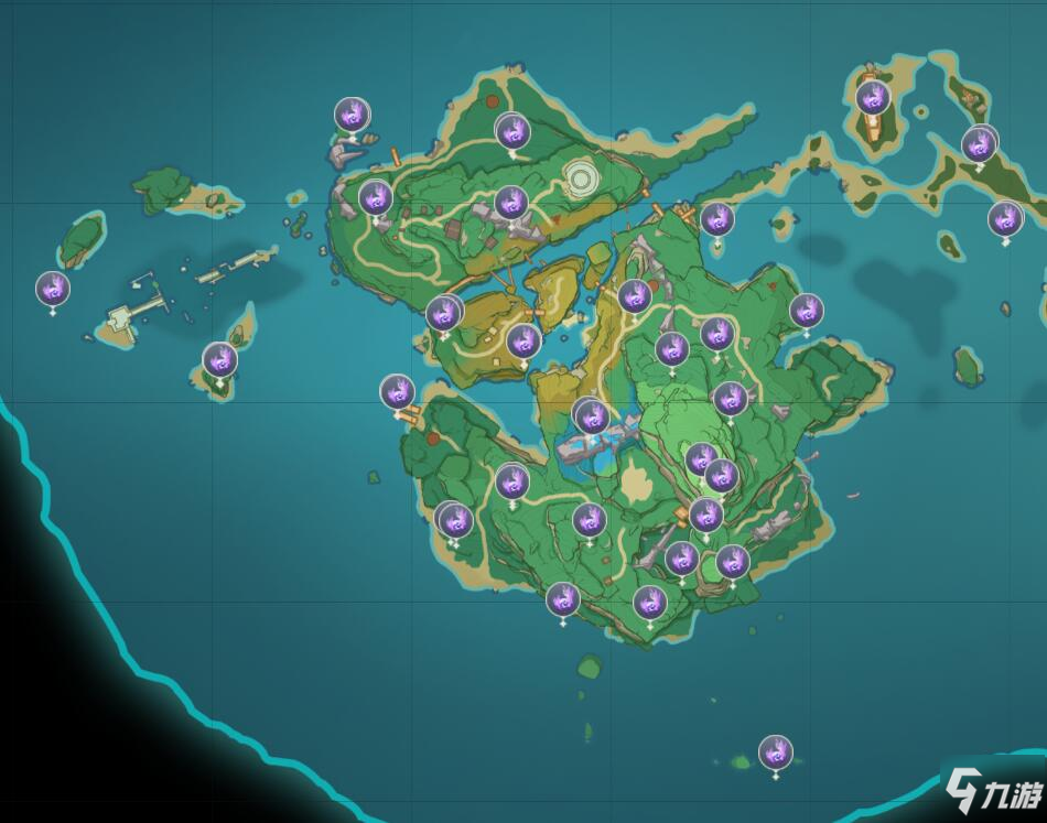 《原神》139个雷神瞳点位介绍 稻妻雷神瞳位置汇总_原神