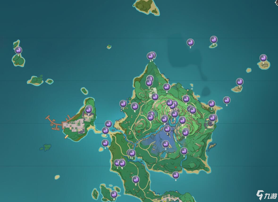 《原神》139个雷神瞳点位介绍 稻妻雷神瞳位置汇总_原神