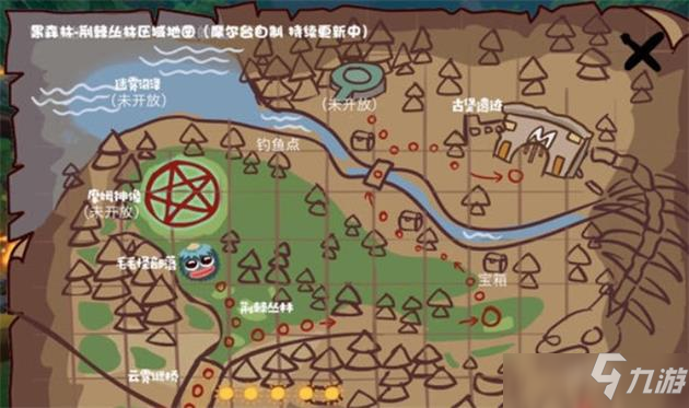 摩尔庄园手游黑森林地图图文教程_摩尔庄园手游