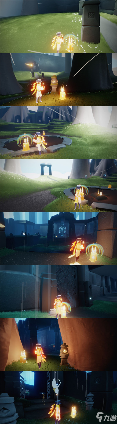 光遇小王子季雨林地图蜡烛在哪 雨林地图蜡烛分布位置分享_光遇