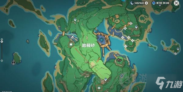 《原神》不动鸣神泡影断灭地灵坐标 不动鸣神泡影断灭地灵在哪里_原神