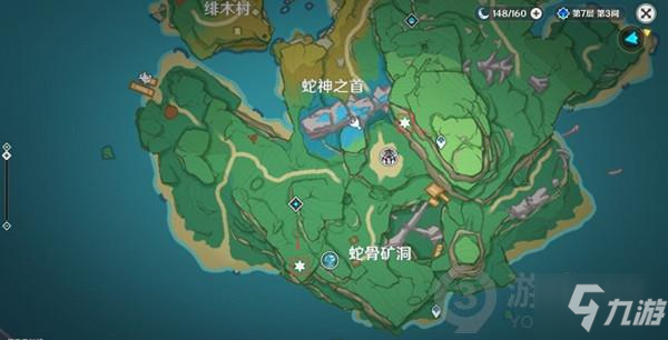 《原神》不动鸣神泡影断灭地灵坐标 不动鸣神泡影断灭地灵在哪里_原神