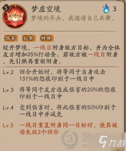 《阴阳师》sp面灵气技能面板介绍 sp面灵气厉害吗_阴阳师手游