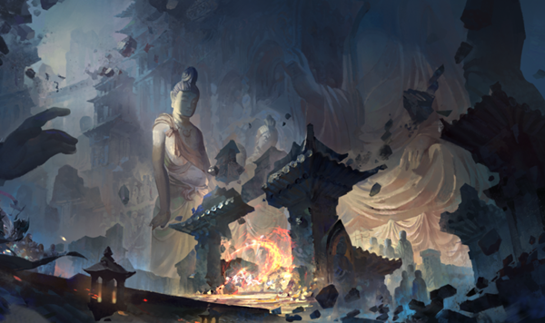 “九天玄凰”震华夏《魔域手游》千年古迹惊现于世_魔域手游